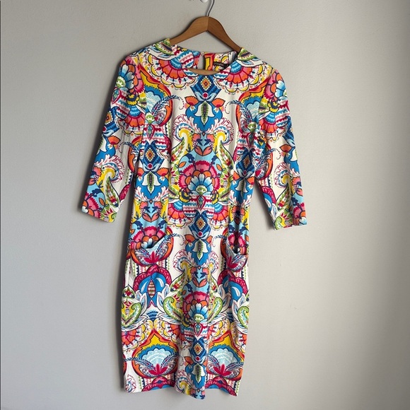 J. MCLAUGHLIN CATALYST DRESS IN MADRID PAISLEY S - Picture 2 of 15